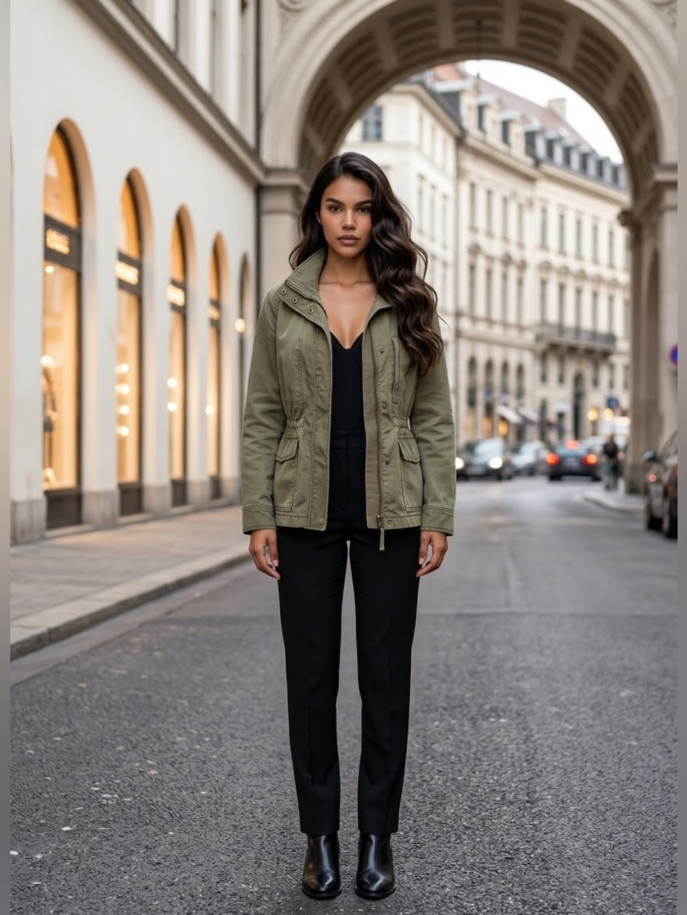 NWOT Madewell Field Utility Jacket - Olive Green